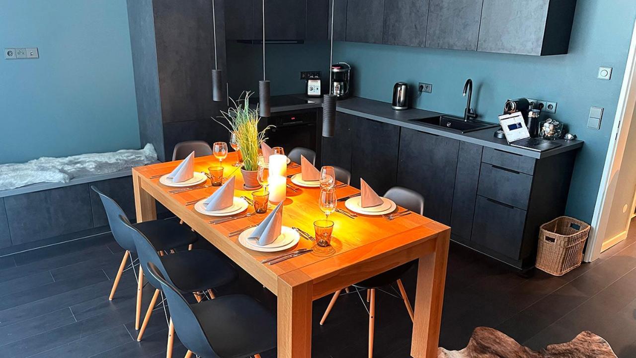 Inkblue-Apartment Heidenau  Buitenkant foto